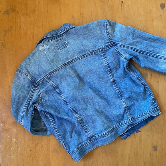 AMERICAN EAGLE Distressed Jean Jacket - Picture 6 of 8